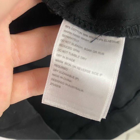 BARDOT Razor asymmetric mini drape Dress in Black - Picture 5 of 6